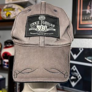 Jimmie Johnson NASCAR Hat adjustable Velcro a classic from the past